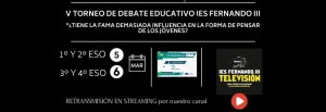 V Torneo de Debate Educativo Fernando III