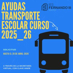 Ayudas para el Transporte Escolar 2025-2026