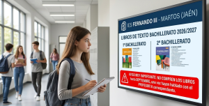 Listados de Libros de Texto para Bachillerato – Curso 2026/2027